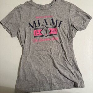 Gray Miami T-Shirt | S